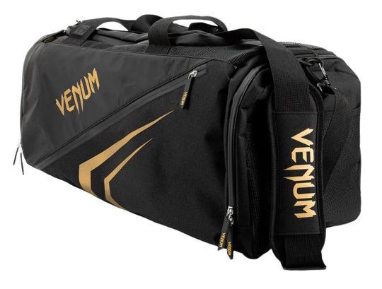 Venum Trainer Lite Evo Sports Bags - Black/Gold
