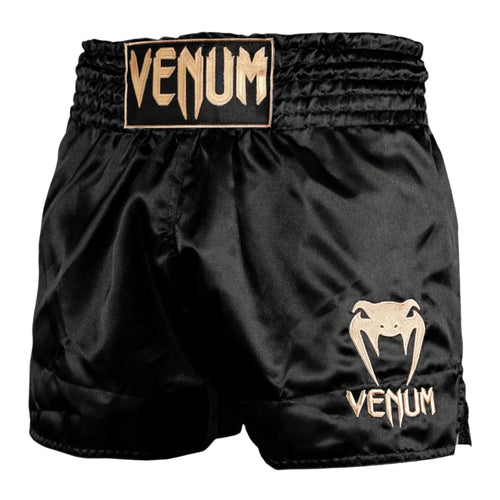 Venum Classic Muay Thai Short - Black/Gold