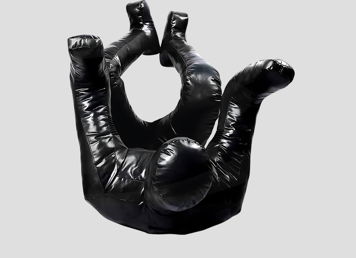 DAAN MAA Premium Vinyl Spidy BJJ Grappling Dummy - Black