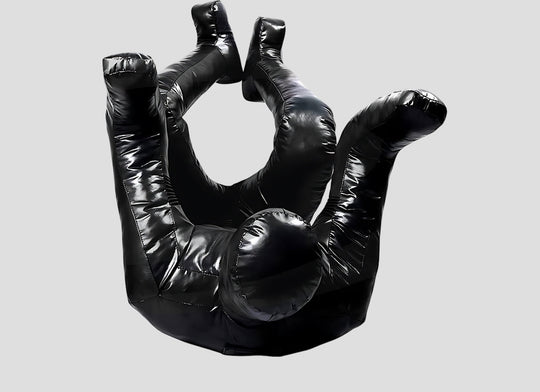 DAAN MAA Premium Vinyl Spidy BJJ Grappling Dummy - Black