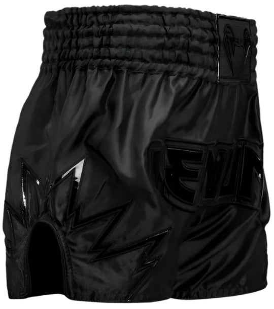 Venum Inferno Muay Thai Shorts - Black/Black