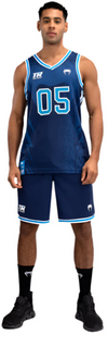 Venum X Top Rank Original Men's Basketball Shorts - Navy Blue