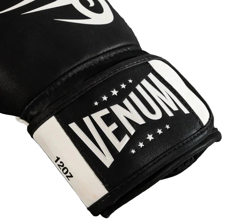 Venum Mike Tyson Replica Boxing Gloves - Deep Black/Optical White