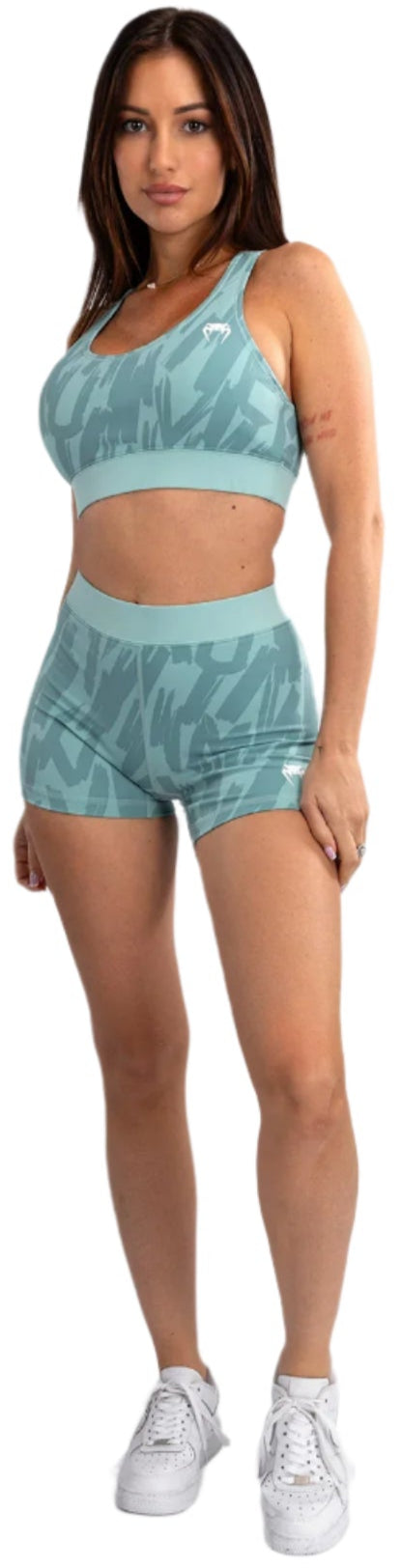 Venum Graffiti Women’s Compression Shorts - Aqua