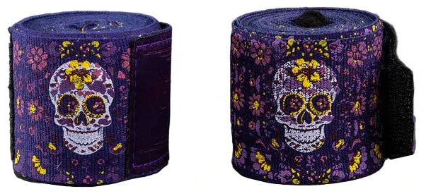 Venum Santa Muerte Handwraps - Dark Purple