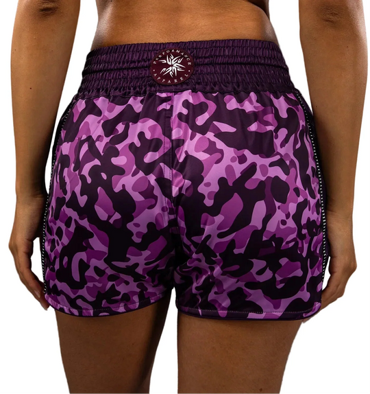 Venum Iris Muay Thai Shorts - Plum/Pink