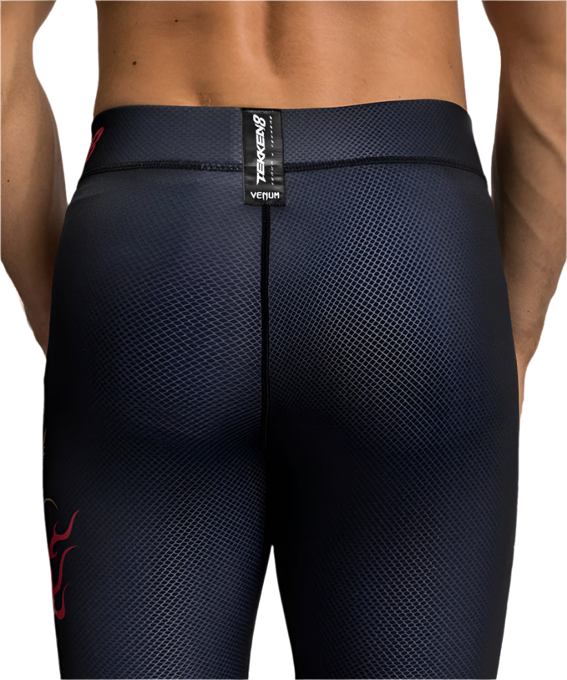 Venum X TEKKEN 8 - Marshall Law Spats - Black/Red/Gold