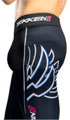 Venum X TEKKEN 8 - Jin Kazama Spats - Blue/Black/White