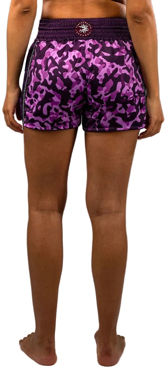 Venum Iris Muay Thai Shorts - Plum/Pink