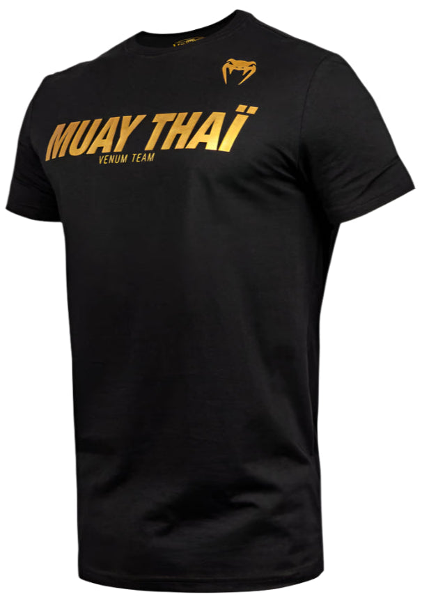 Venum Muay Thai VT T-Shirt - Black/Gold