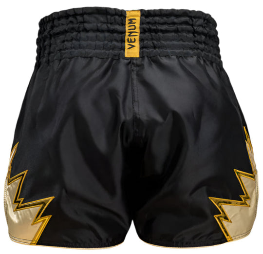 Venum Inferno Muay Thai Shorts - Black/Gold