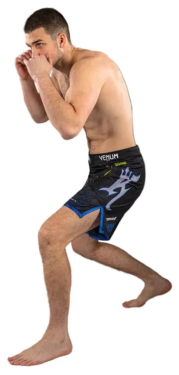 Venum x TEKKEN 8 Fight Shorts - King - Black/Yellow