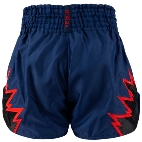 Venum Inferno Muay Thai Shorts - Royal Blue/Red/Black