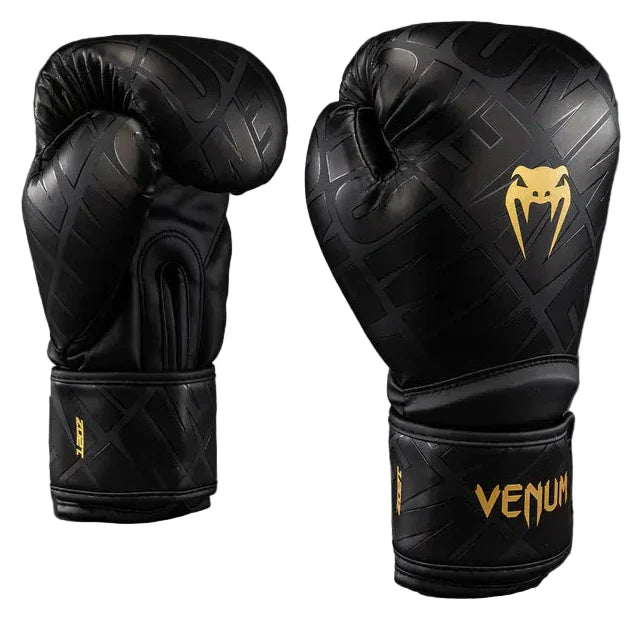 Venum Contender 1.5 XT 3D Boxing Gloves - Black/ Gold