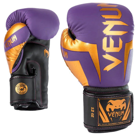 Venum Elite Boxing Gloves - Special Edition - Dark Purple