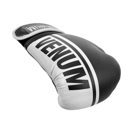 Venum Shield Pro Boxing Gloves Velcro - Black/White