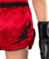 Venum Inferno Kids Thai Shorts - Cherry Red