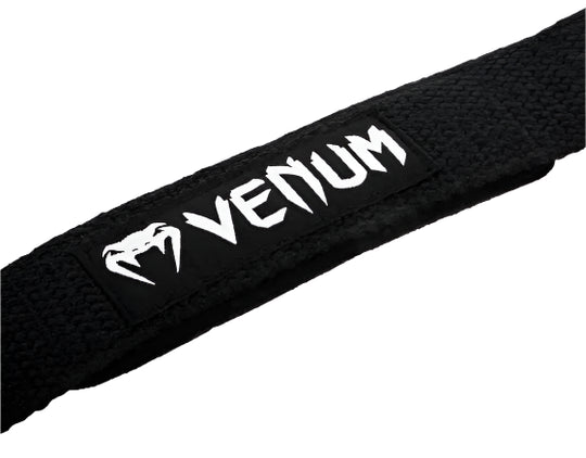 Venum Hyperlift Weightlifting Straps - Black - Pair