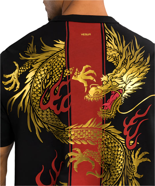 Venum X TEKKEN 8 - Marshall Law T-Shirt - Black/Red/Gold