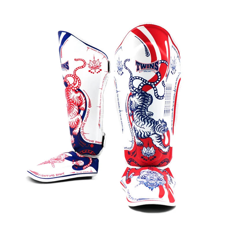 Twins Special FSGL10-67 Yant Shin Guards - Blue/Red