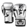 Venum Elite Boxing Gloves - Silver/Black