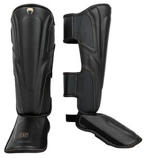Venum Impact Evo Shinguards - Black