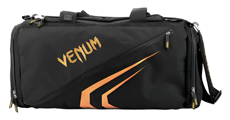 Venum Trainer Lite Evo Sports Bags - Black/Gold