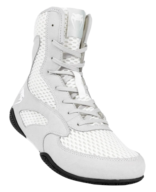 Venum Contender Boxing Shoes - White/Grey