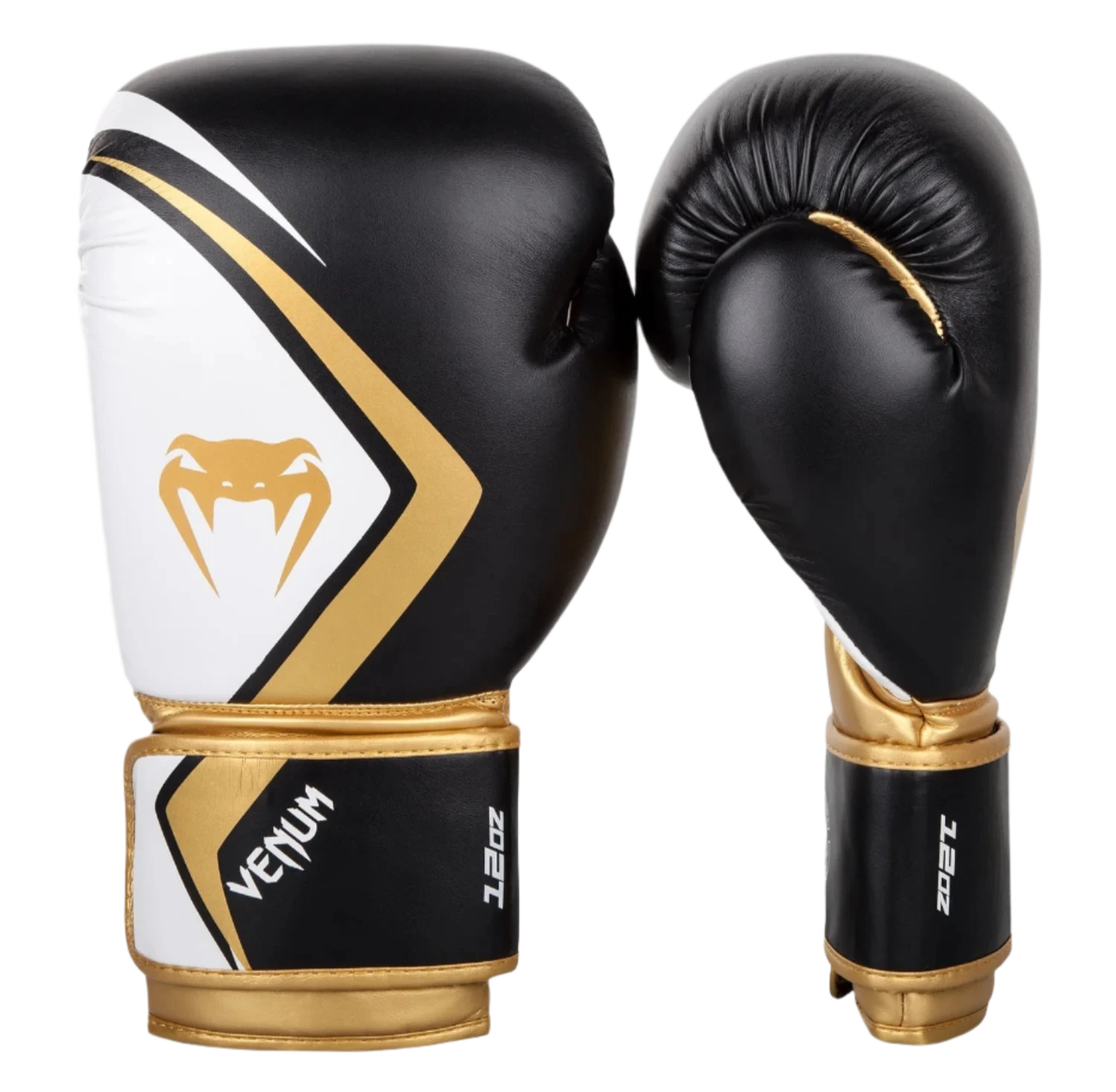 Venum Boxing Gloves Contender 2.0 - Black/White/Gold