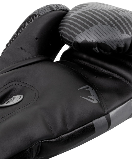 Venum Elite Boxing Gloves - Black/Dark Camo