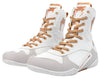Venum Elite Boxing Shoes - White/Gold