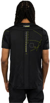Venum Training Camp 4.0 Dry Tech T-Shirt - Black/Neon Green
