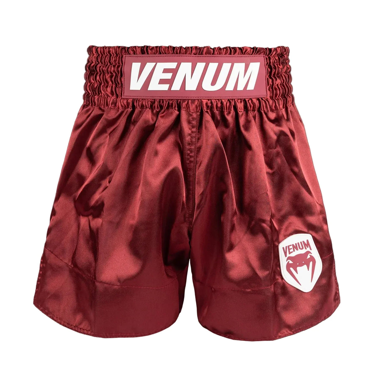 Venum Classic Evo Muay Thai Shorts - Burgundy