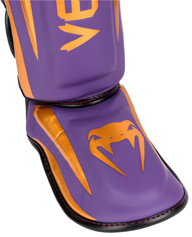 Venum Elite Shin Guards - Special Edition - Dark Purple