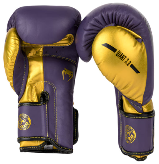 Venum Giant 3.0 Boxing Gloves - Special Edition - Dark Purple/Gold