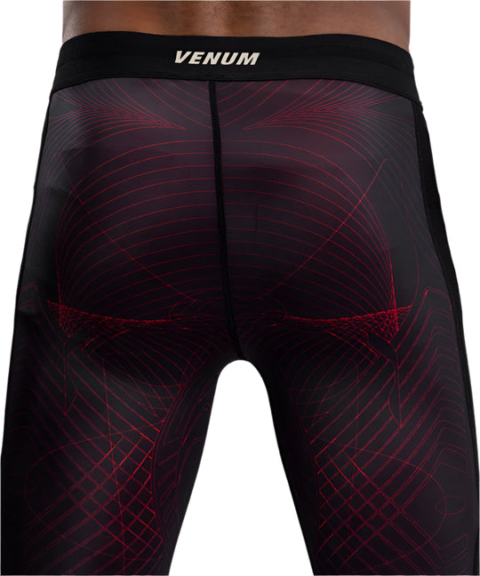 Venum G-Fit Air Men's Spats - Deep Black/Fire Red