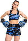 Venum Abyss Women’s Muay Thai Shorts - Shadow Blue