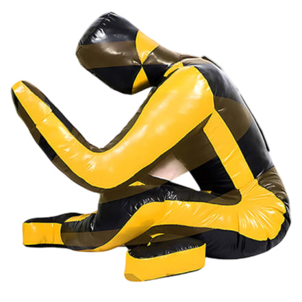 DAAN MAA Premium Vinyl Spidy BJJ Grappling Dummy - Yellow