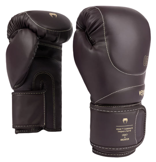 Venum Impact Evo Boxing Gloves - Chocolate