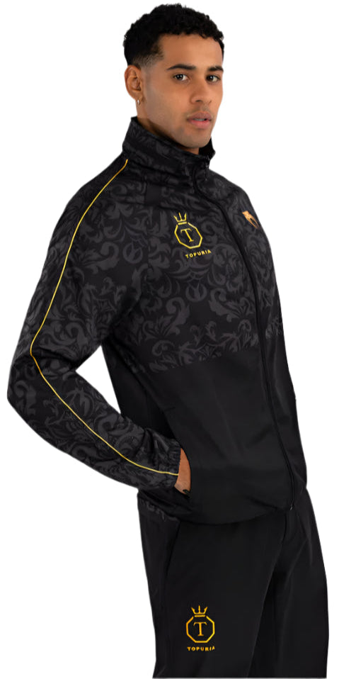 Venum X Ilia Topuria Unmatched Track Jacket - Black/Gold