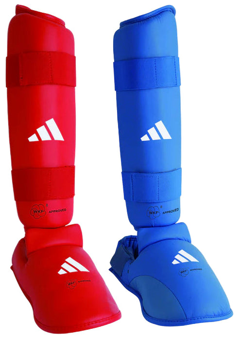 Adidas WKF Approved Leg/Instep Protector 2.0