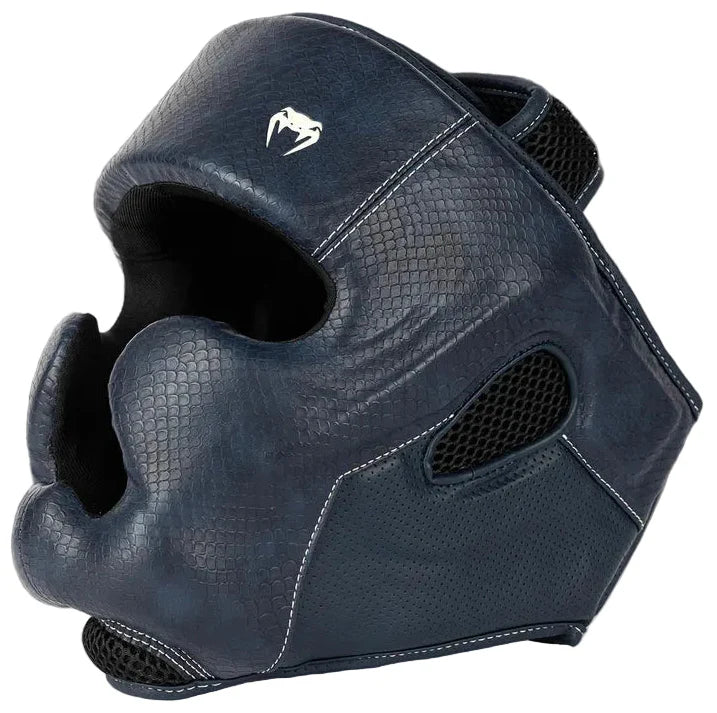 Venum Impact Evo Scales Headgear - Midnight Blue