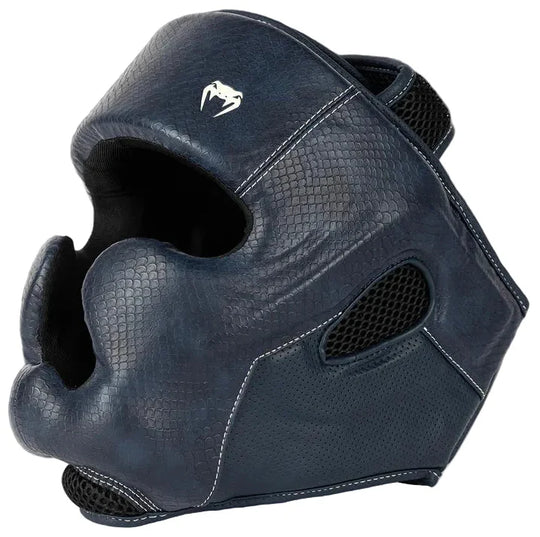 Venum Impact Evo Scales Headgear - Midnight Blue