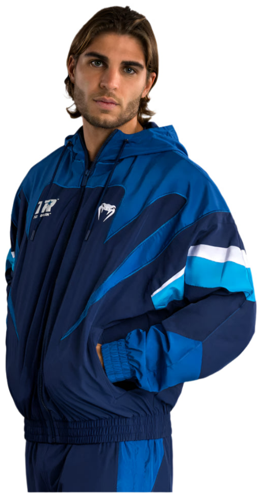 Venum X Top Rank Original Men's Hooded Tracksuit Jacket - Navy Blue