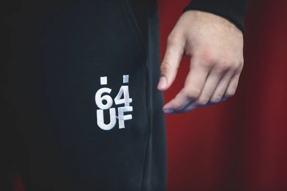 64UF Joggers & Pants - Navy Blue