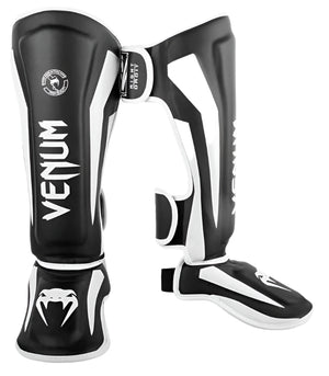Venum Elite Standup Shinguards - Black/White