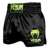 Venum Classic Muay Thai Short - Black/Neo Yellow