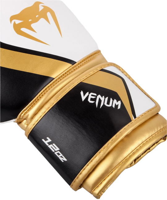 Venum Boxing Gloves Contender 2.0 - Black/White/Gold