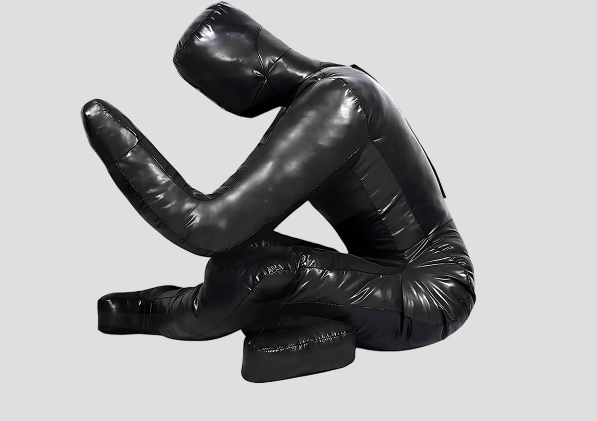 DAAN MAA Premium Vinyl Spidy BJJ Grappling Dummy - Black