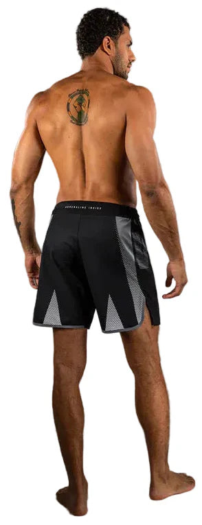 Venum Adrenaline Fightshorts - Black/Silver Grey